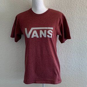 💕 Vans Heather Burgundy Skater Tee